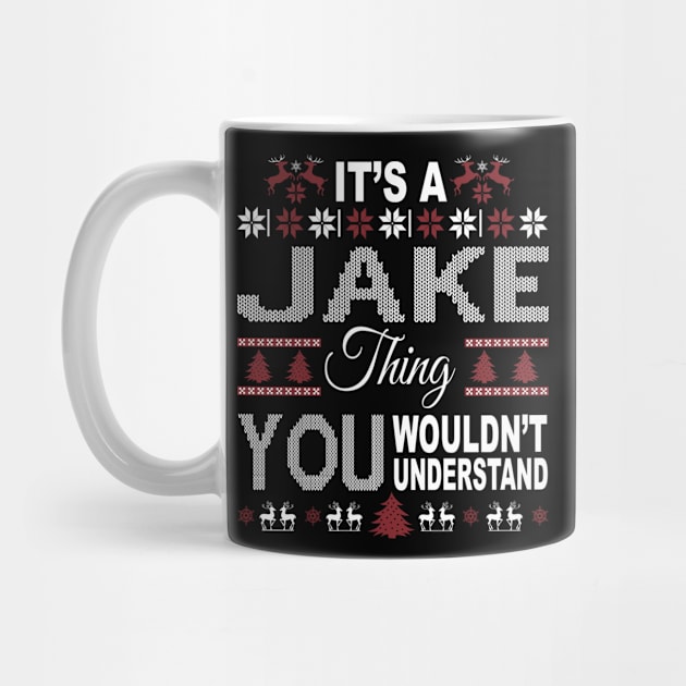 It's JAKE Thing You Wouldn't Understand Xmas Family Name by Salimkaxdew